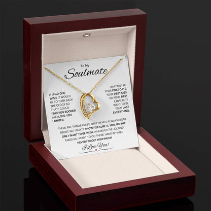 To My Soulmate - Eternal Love Necklace