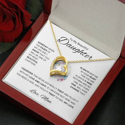 To My Daughter - Eternal Love Necklace