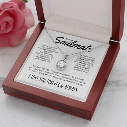 "To My Soulmate" - Sparkling Allure Pendant