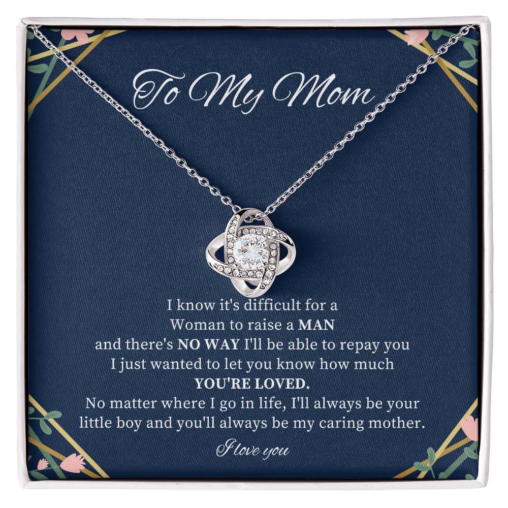 To My Mom - Love Knot Necklace