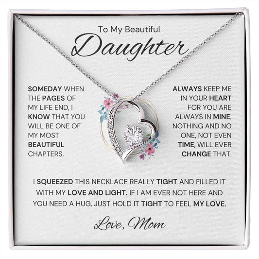 To My Daughter - Eternal Love Necklace