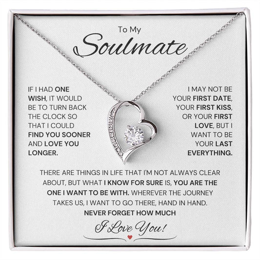 To My Soulmate - Eternal Love Necklace