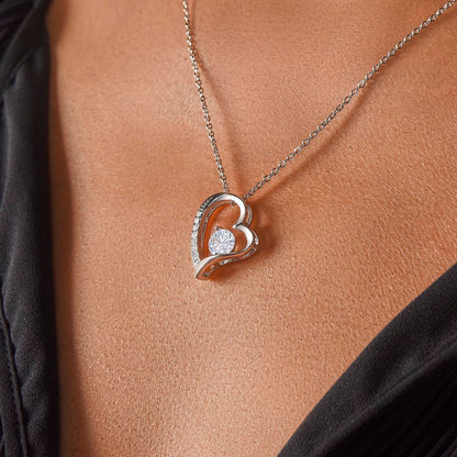 To My Daughter - Eternal Love Necklace