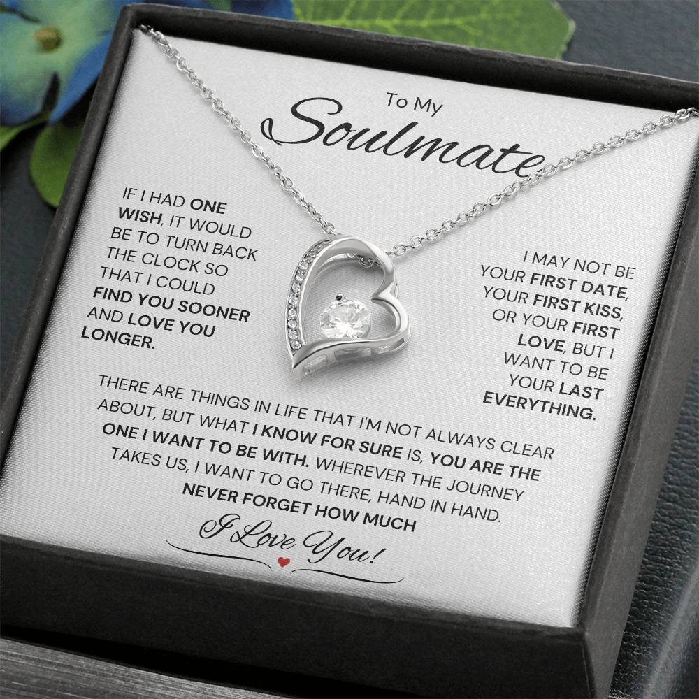 To My Soulmate - Eternal Love Necklace