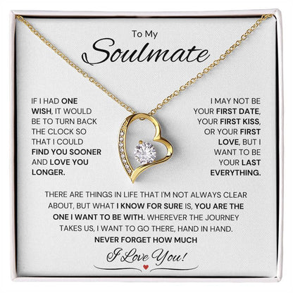 To My Soulmate - Eternal Love Necklace