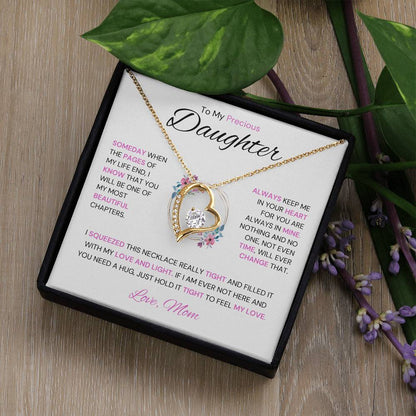 To My Precious Daughter - Eternal Love Necklace